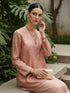 BAJU KURUNG PAHANG MODEN KAIA (DUSTY PINK)